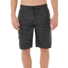Black shorts with a drawstring on a white background