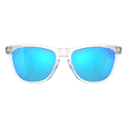 Oakley Frogskins™ Prizm Sapphire Lenses, Crystal Clear FrameOakley Frogskins™ Prizm Sapphire Lenses, Crystal Clear Frame