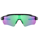 Oakley Radar EV Path Prizm Golf Lenses, Polished Black Frame (Front)