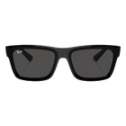 Ray-Ban Warren Bio-based Dark Grey Lenses, Polished Black Frame
