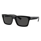Ray-Ban Warren Bio-based Dark Grey Lenses, Polished Black Frame
