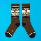 Gumball Poodle I S*ck at Fantasy Football Gym Socks 2