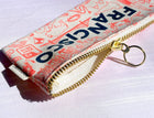 Los Angeles Pencil Pouch: Denim