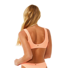 Rip Curl Sunshine Crop Bikini Top Coral