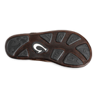 Mea Ola Men’s Leather Beach Sandals Dark Java