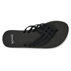 Sanük Yoga Sandy II Women's Memory Foam Flip Flops - Black