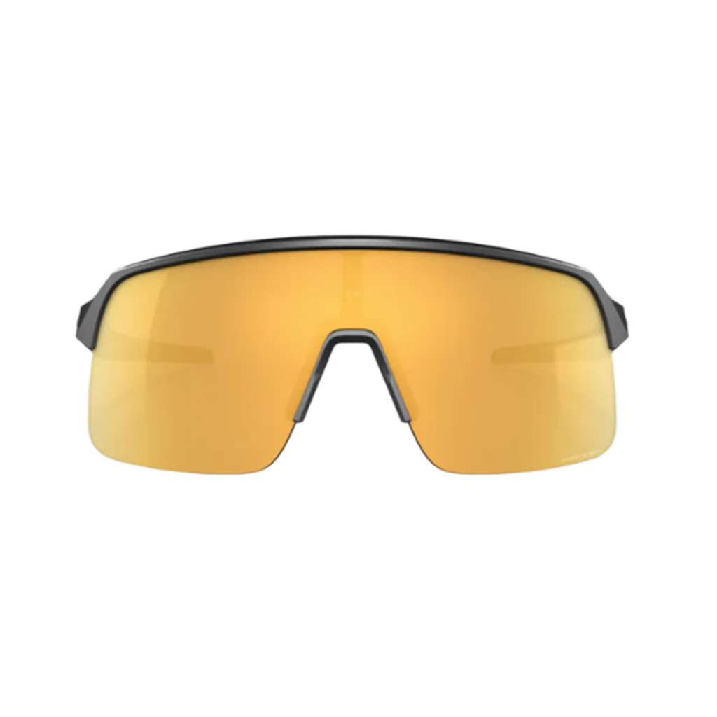 Oakley Sutro Lite Prizm 24k Lenses Matte Carbon Frame Sand n Surf