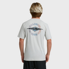 Billabong Hollow Diamond Loose Fit Short Sleeve Surf Tee - Silver Back