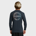 Billabong Hollow Loose Fit Long Sleeve Surf Tee - Navy (Back)