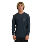 Billabong Hollow Loose Fit Long Sleeve Surf Tee - Navy (Front)