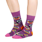 Women's Cassettes Socks: Shoe Size 5-9