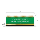 Daily Desk Plaque - Desktop Flip Book - 50 Fun Phrases Dimensions