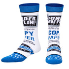 Odd Sox Duner Mifflin Paper Co - Men's Crew Straight 3D