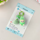 Labubu Cute Keychain : Green