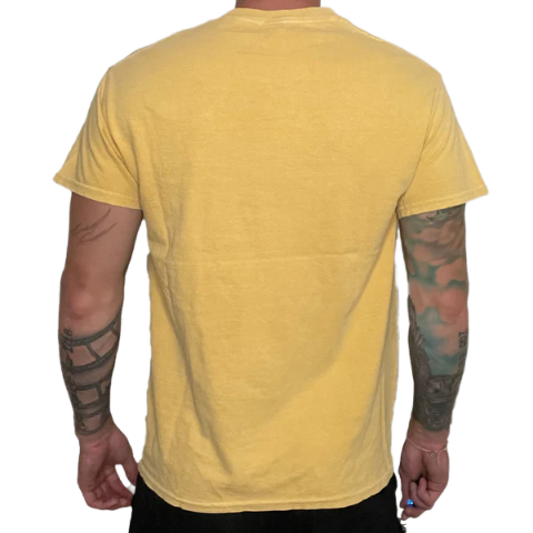 Santa Monica Washed Yellow Tee Shirt