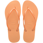 Havaianas Women's Slim Flip FlopsPeach (Left and Right)