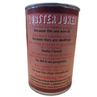 Sheldon the Canned Lobster Jokes Label