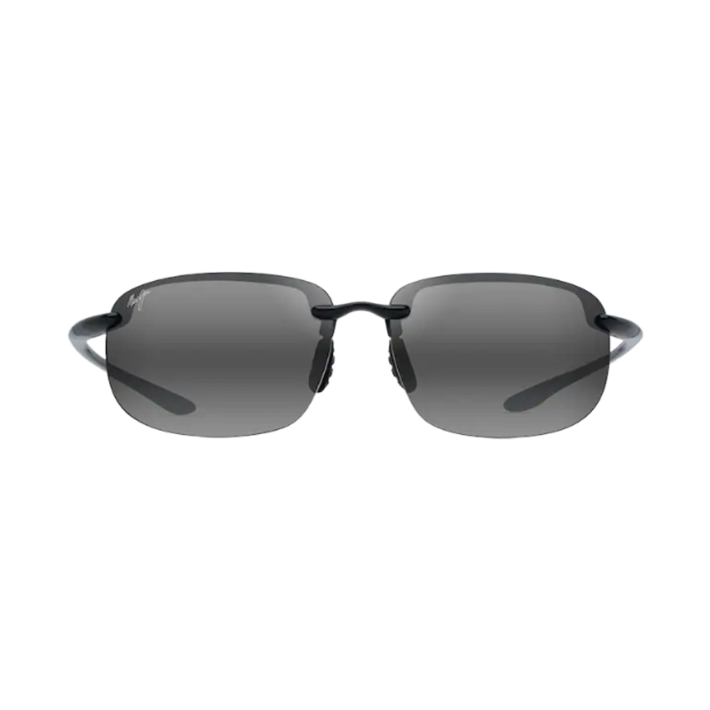 Maui Jim Ho'okipa Xlarge Black Gloss + Neutral Grey – Sand 'n Surf Maui Jim Ho'okipa Xlarge Black Gloss + Neutral Grey – Sand 'n Surf