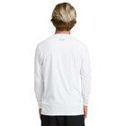 Billabong All Day Wave Loose Fit Long Sleeve Surf Tee - White (Back)