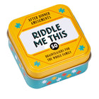 After Dinner Amusements: Riddle Me This