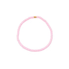Pura Vida Solid Cabrillo Stretch Bracelet Baby Pink