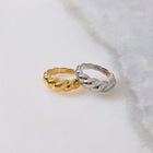Pura Vida Twisted Dome Ring - Gold
