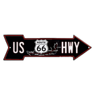 66 Map US Hwy - Arrow Signs