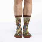 Men's Coffee Time Socks: Shoe Size 8-13