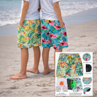 Banana Boat UPF 50+Kids Shorts With Compression Liner: 729-ST. PAUL/ANTIBES