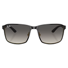 Ray-Ban RB3721 Polished Black on Gold