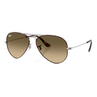 Ray-Ban Aviator Large Metal Polished Havana On Gunmetal, Side