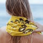 Slowtide Axel Beach Towel worn by Model