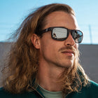 Model wearing Blenders - Canyon Smoke Chaser