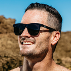 Model wearing Blenders - Sender Shadow Cruise