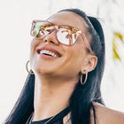 Model wearing Blenders Millenia X2 Citrus Blast