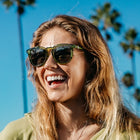 Model wearing Blenders - Sydney Pine