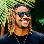 Model wearing Blenders - Coastal X2 Jet Black