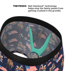 The Bootstraps & Chaps - Americana Cowboy Ball Hammock® Pouch Underwear With Fly