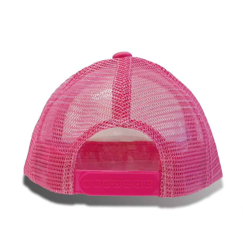 Popupprenuers Hot pink floral Trucker Hat Happy Trucker Hat Snapback Available in 3 Colors - Green  main image 3