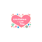 California I Luv You - Magnet
