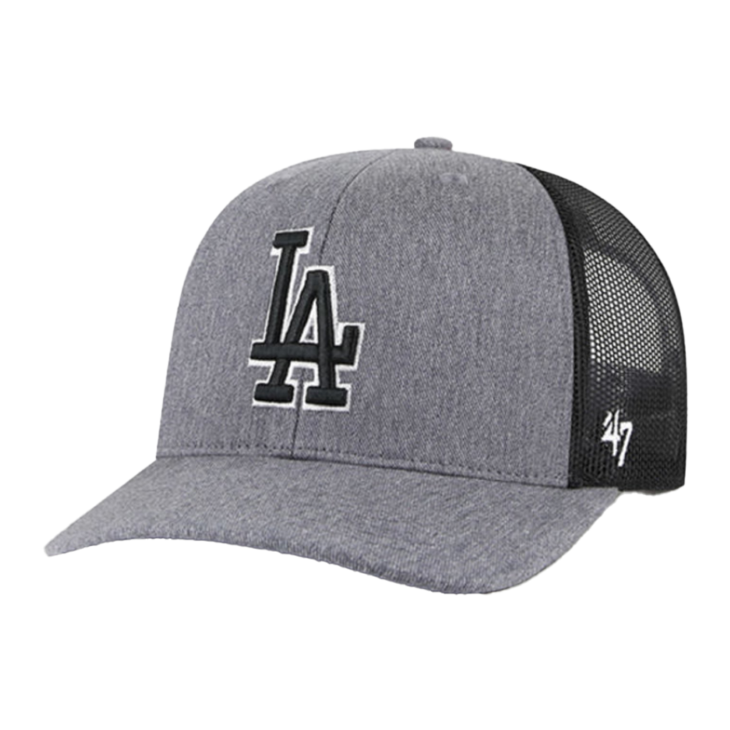 47 Brand LA Dodgers Charcoal Carbon 47 Trucker Sand n Surf