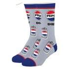 Crazy Socks - Men's Crew - Diet Pepsi
