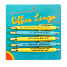 Fun Club The Very Passive Aggressive Office Lingo Pen Set
