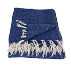 Woven Beach Blanket - Blue