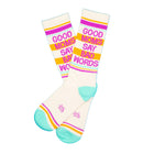 Gumball Poodle Good Moms Say Bad Words Gym Socks