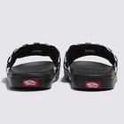 Back view of La Costa Checkerboard Slide-On Sandal showing Vans logo