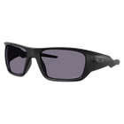 Oakley Masseter Prizm Grey Lenses, Matte Black Frame Side