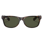Ray-Ban New Wayfarer Classic Polished Tortoise, G-15 Green Lenses