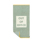 Slowtide Out Of Office Premium Woven Towel Kale