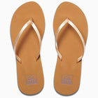 Reef Bliss Night Women's Sandals - Tan/Champagne (left & right)